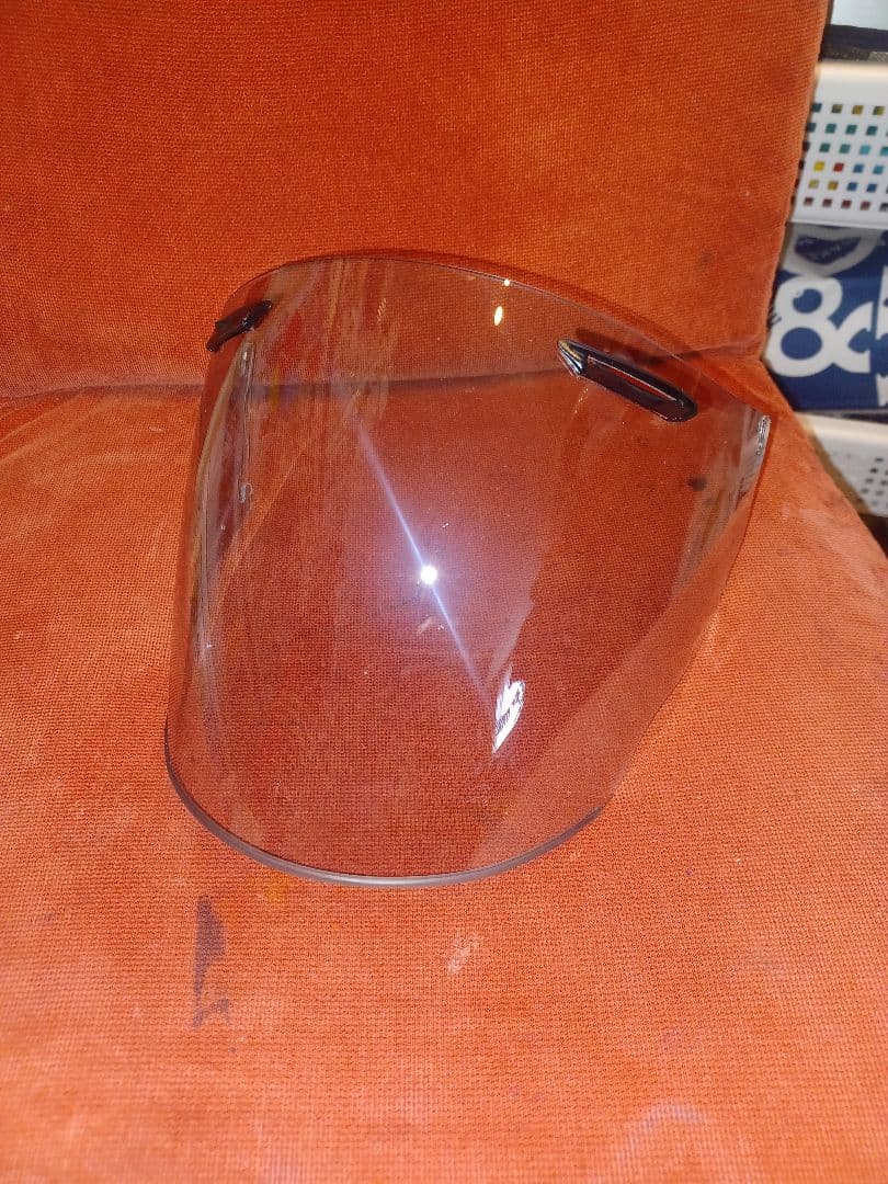 アライ　MZ-F XL ホワイトミラーシールド　ノーマルシールド付き