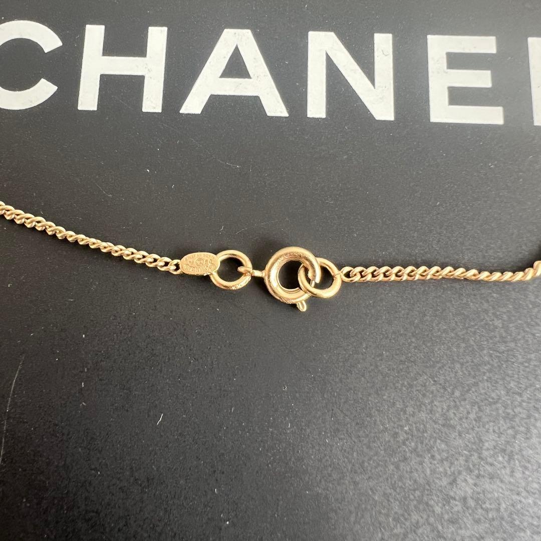 極美品✨シャネル バッグモチーフ マトラッセ ネックレス ゴールド ココマーク