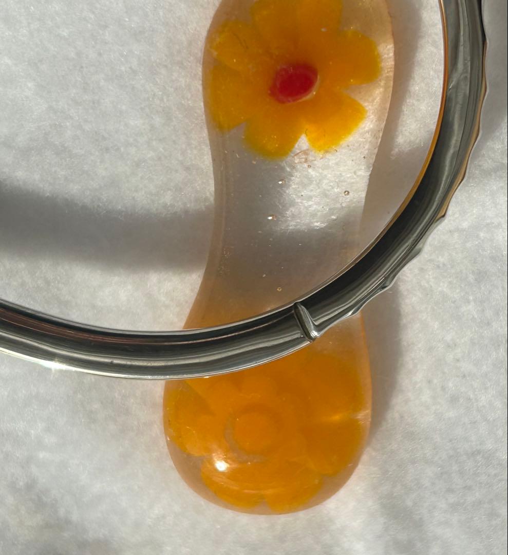 スタージュエリー　バングル　シルバー925/K10 ゴールド