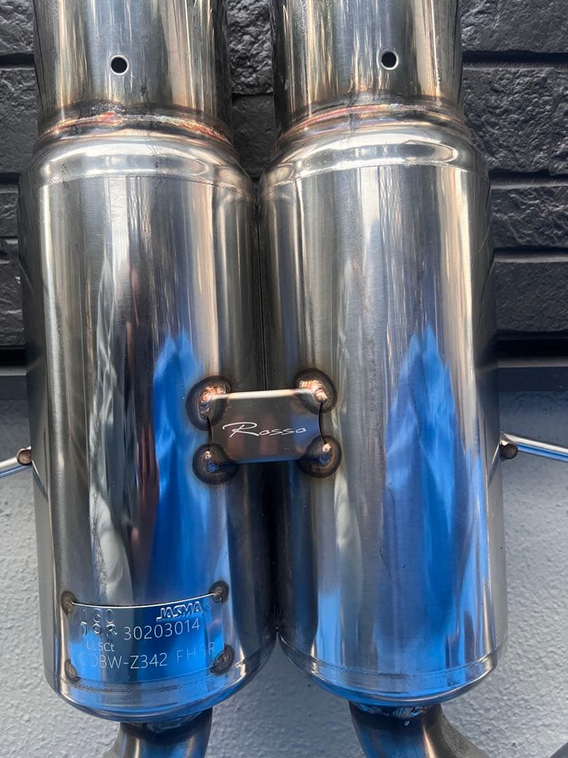 シビックFK7ロッソモデロマフラー