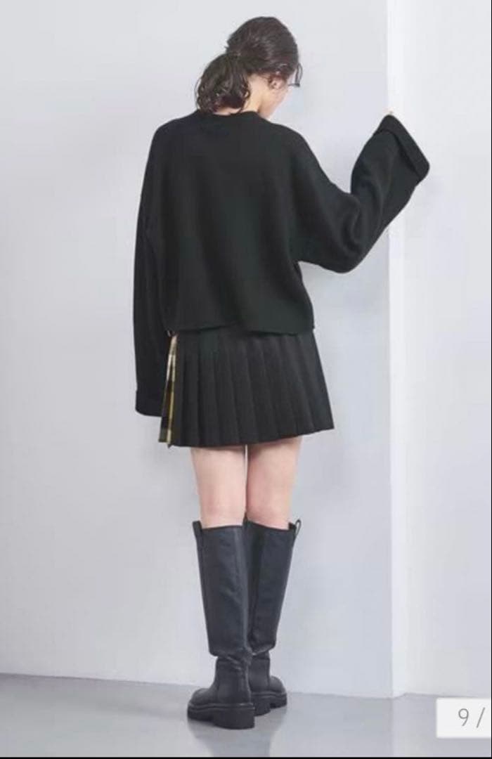 美品　O'NEIL of DUBLIN プリーツミニスカート