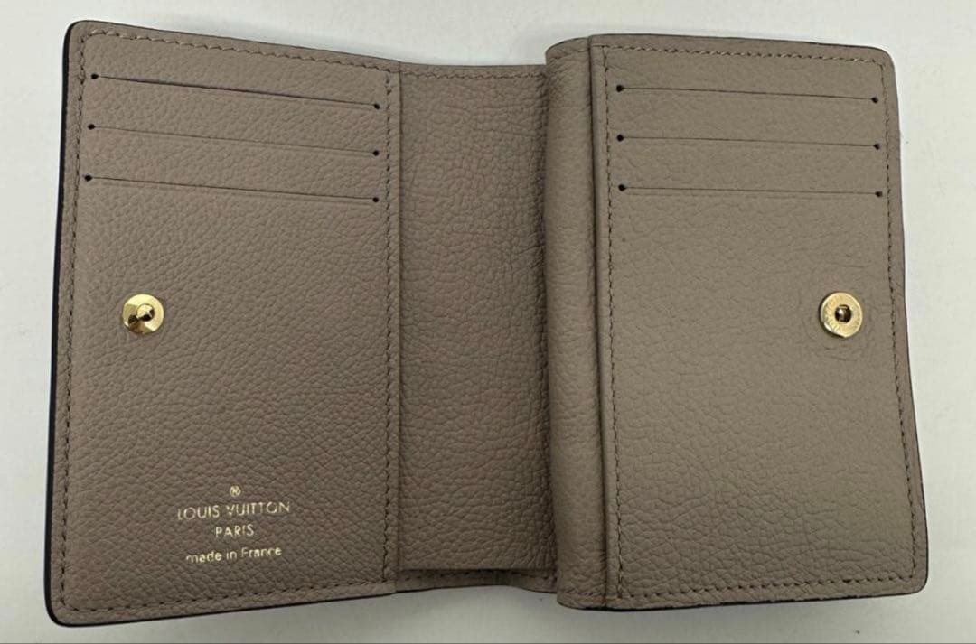 LOUIS VUITTON ポルトフォイユ・クレア グレー　ルイヴィトン　財布