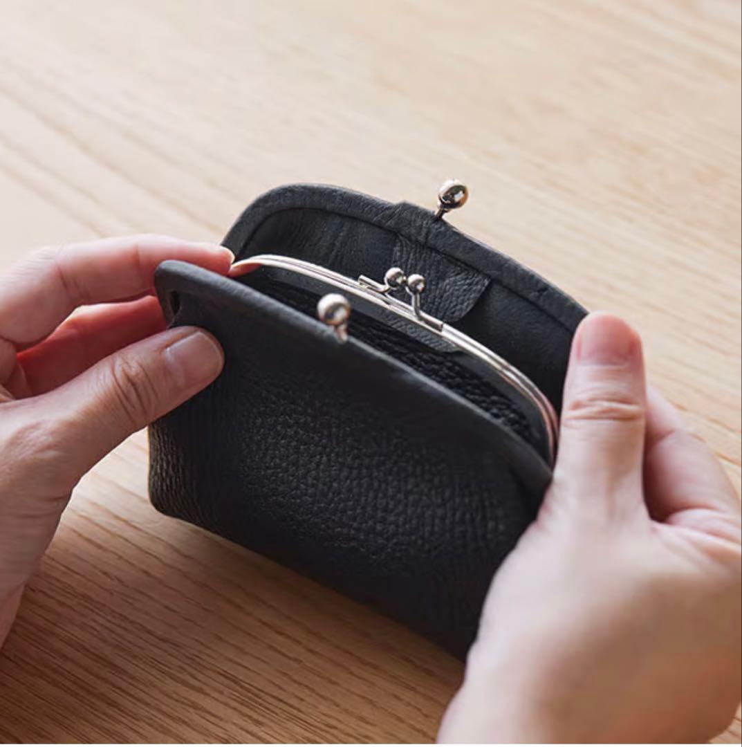 中川政七商店 ★ 鹿皮の親子がま口　財布