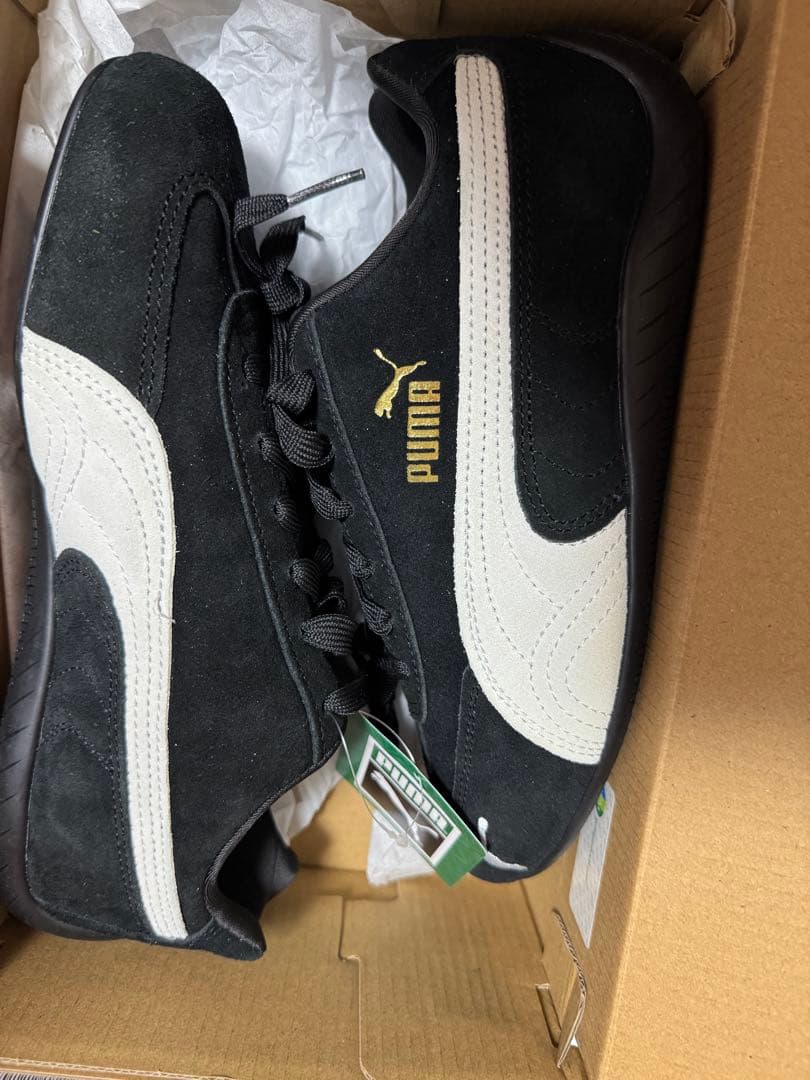 靴 Puma Speedcat OG \"Puma Black/Puma White