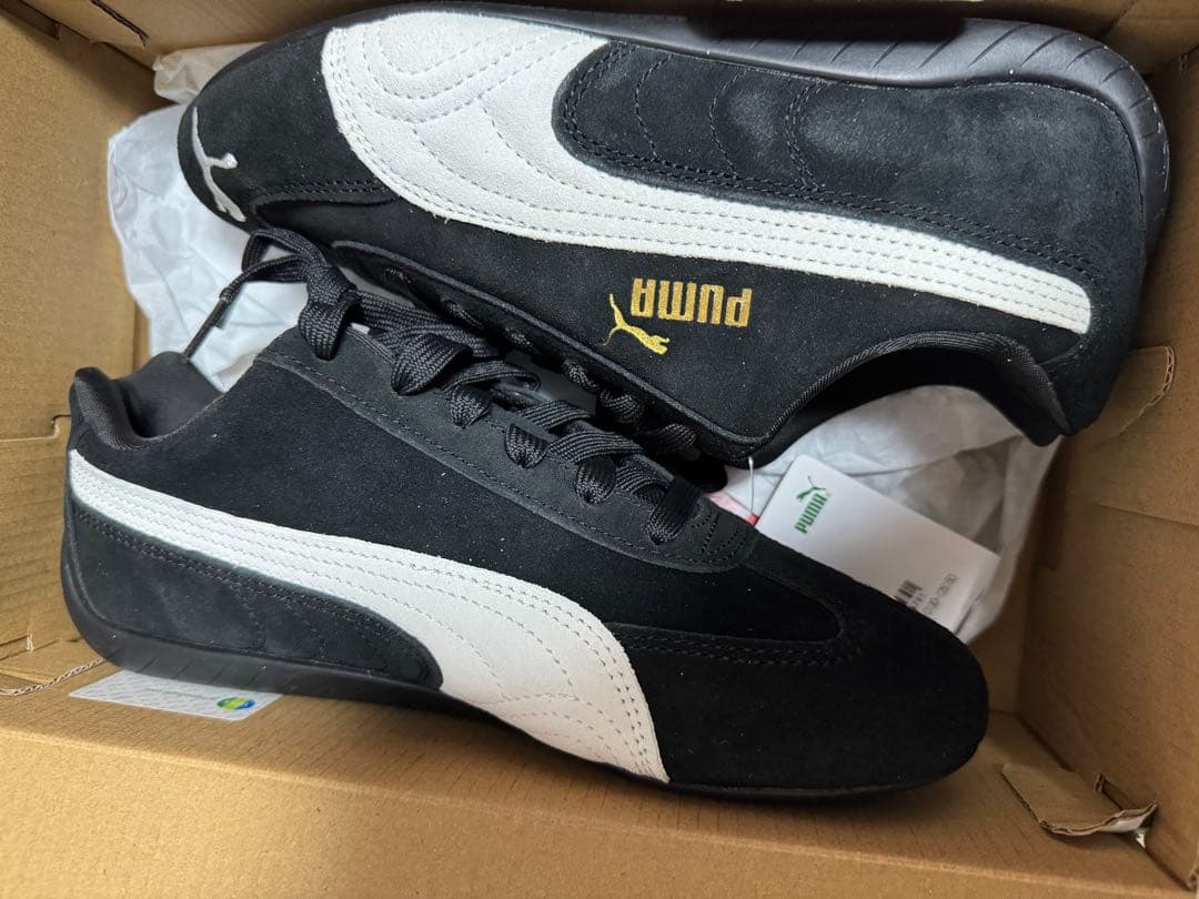 靴 Puma Speedcat OG \"Puma Black/Puma White