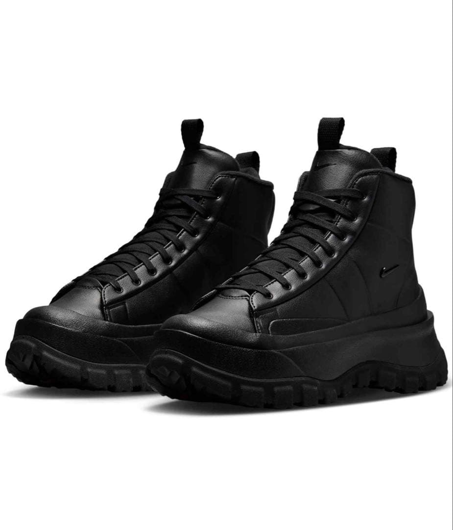 Nike ブラック ブレーザー ローム MID 24cm