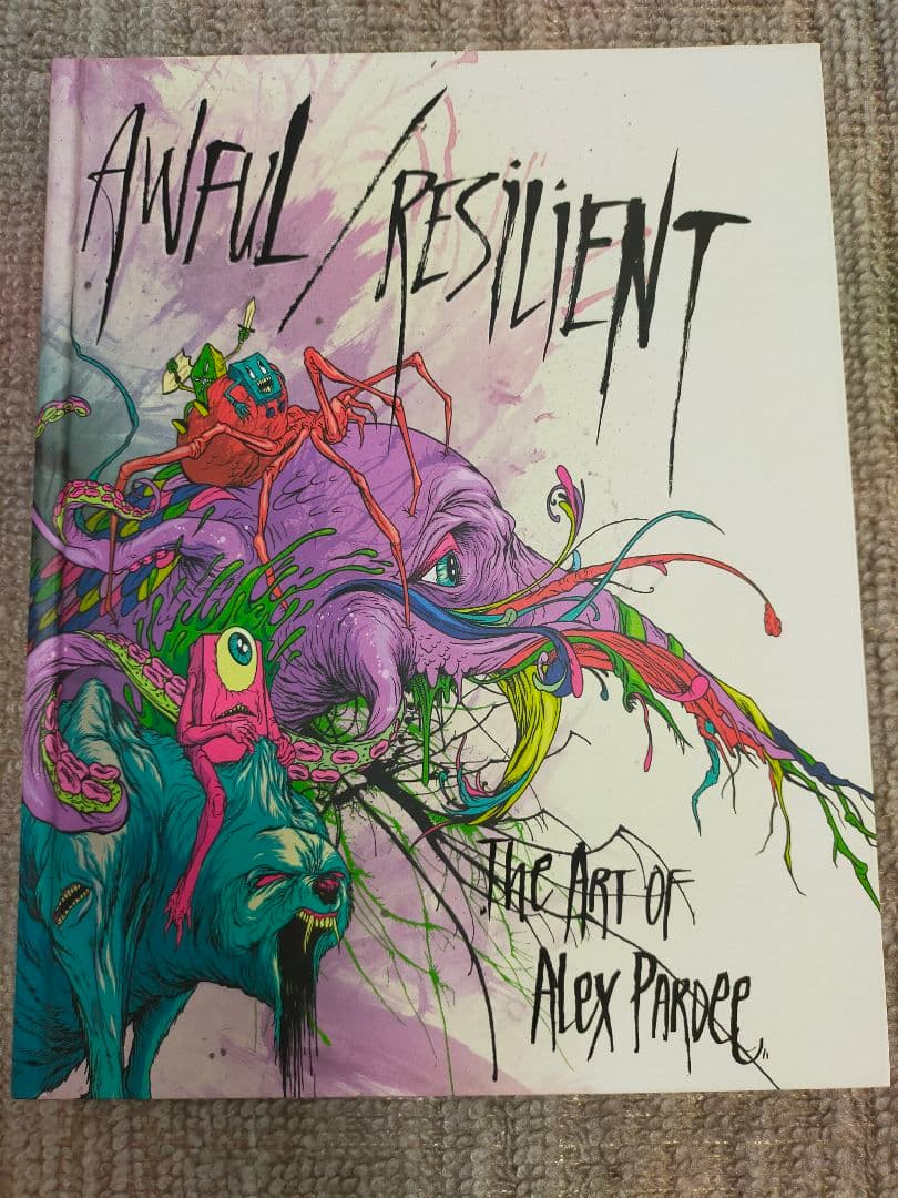 希少　Awful Resilient Alex Pardee 画集　イラスト