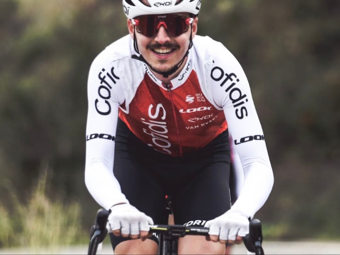 【選手未使用品】Cofidis半袖ジャージ・ビブショーツ サイズSトゥミーア選手