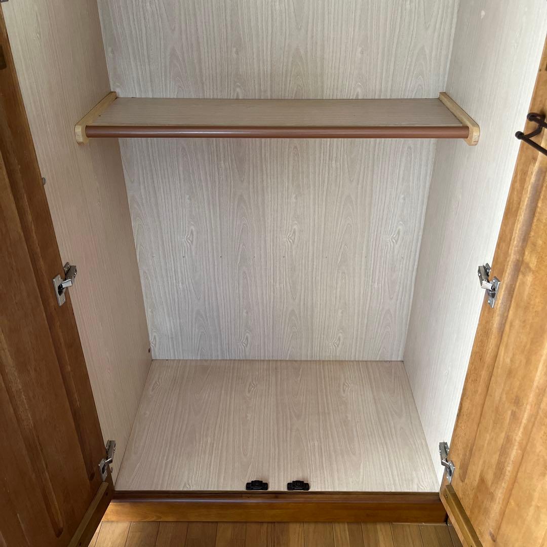 洋ダンス　木製クローゼット タンス　送料込み