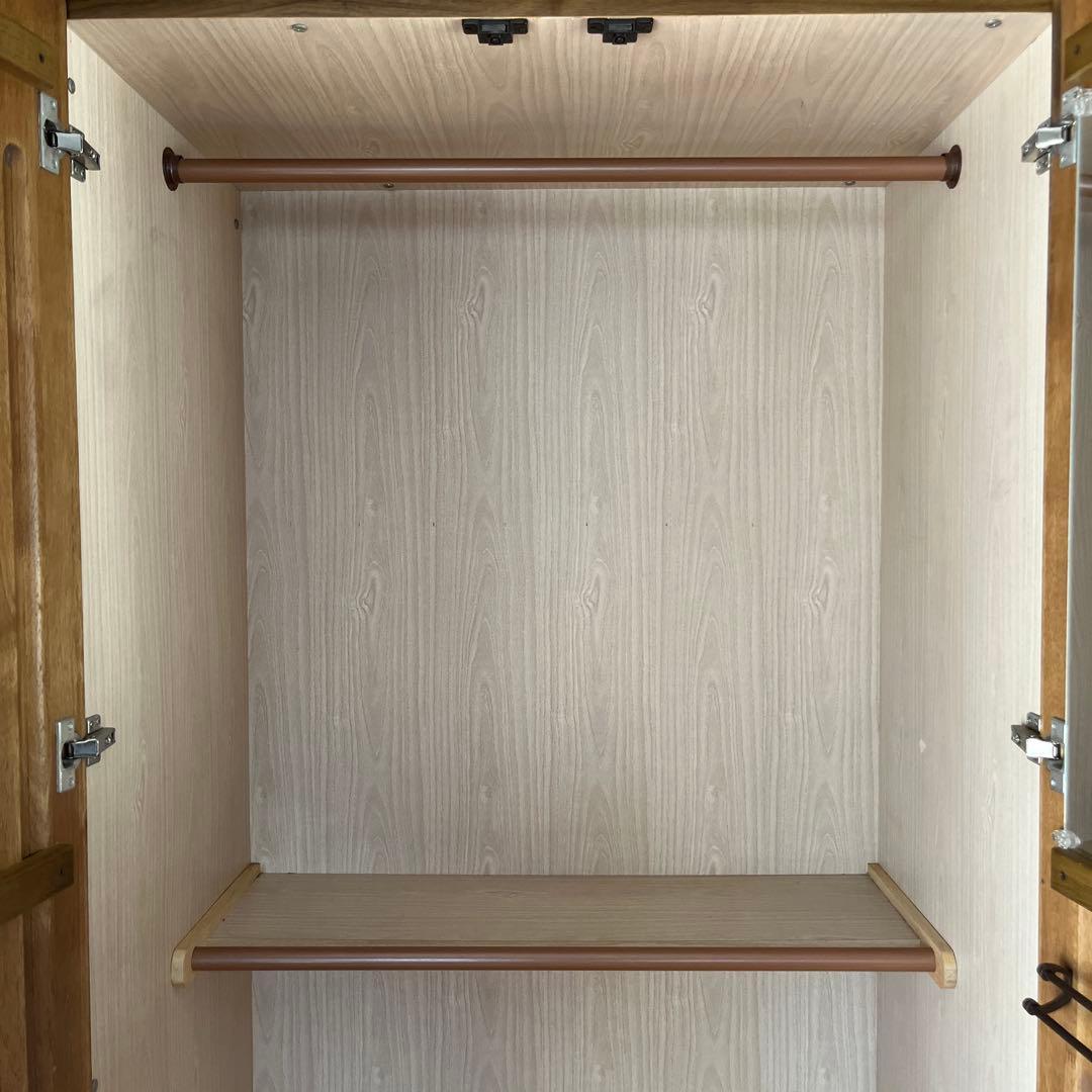 洋ダンス　木製クローゼット タンス　送料込み