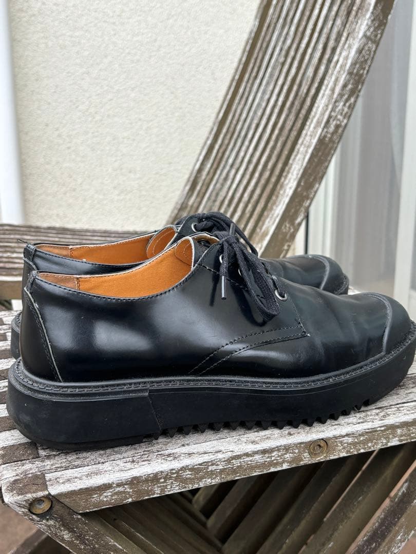 UNITED TOKYO 本革靴　ゴムソール　4.5センチ厚底