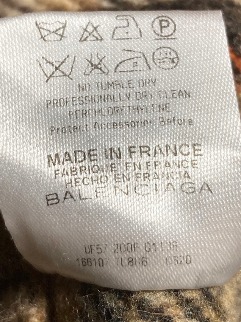 BALENCIAGA 2006AW コクーンコート LOOK9 バレンシアガ