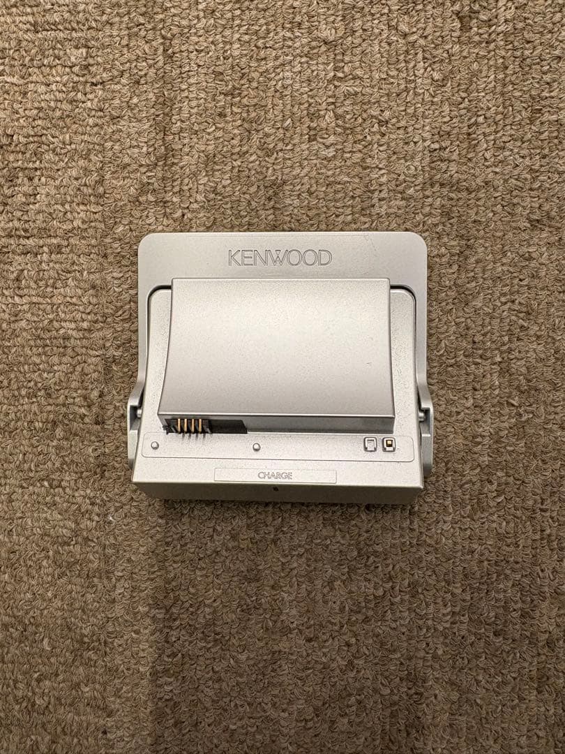 動作品 KENWOOD DMC-T33 ポータブルMDプレーヤー 水色 純正品