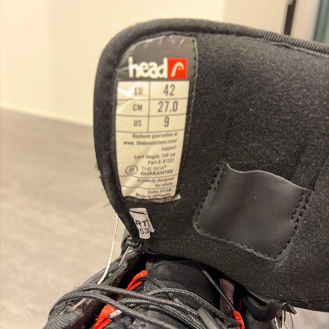 スノーボード&head 27センチブーツセット