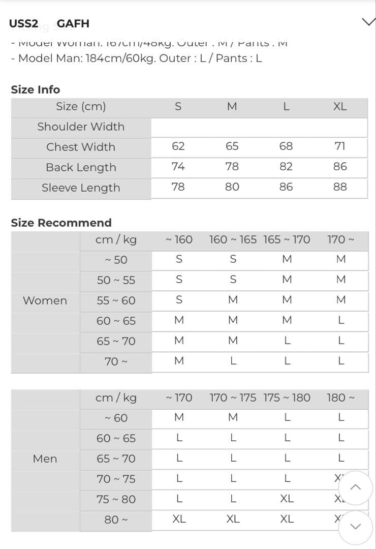 uss2 オストゥー　スノーボードウェア　ジャケットのみ