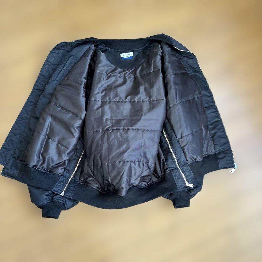 【値下げ】美品 MAISON SPECIAL MA-1 BomberJacket