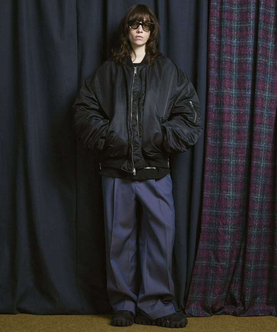 【値下げ】美品 MAISON SPECIAL MA-1 BomberJacket