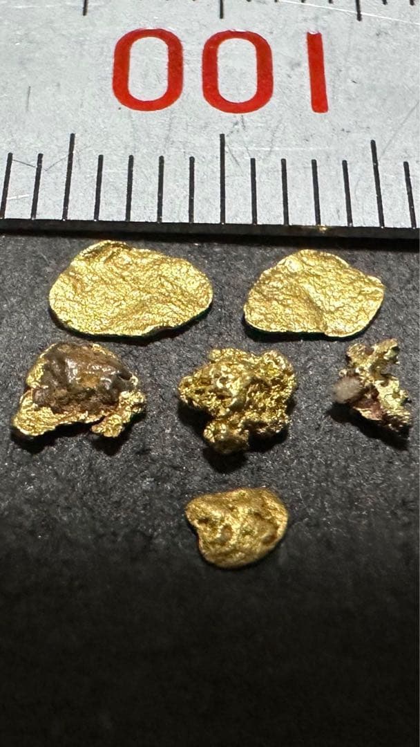 砂金　金粒　自然金　観賞用