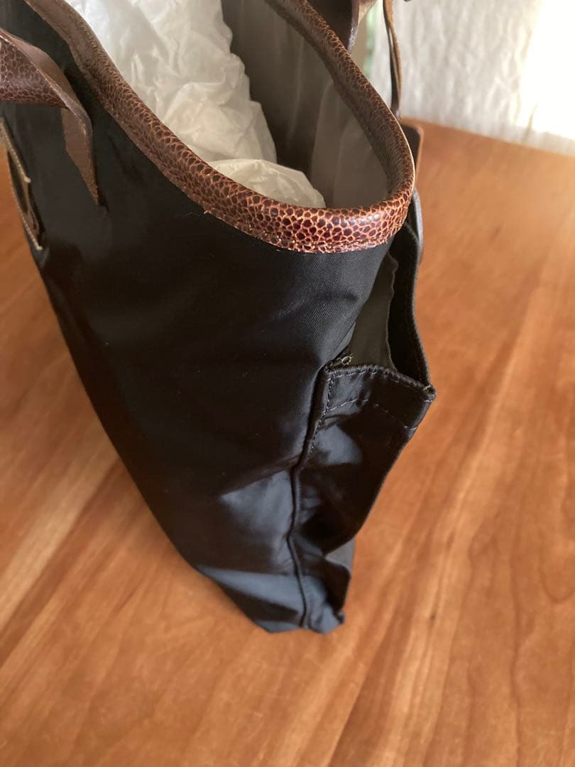 フェリージ　トートバッグ 黒　袋付き