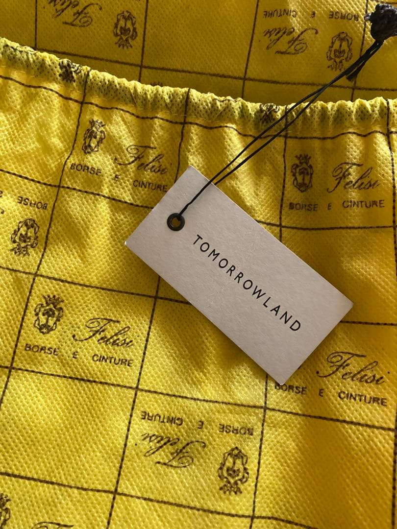 フェリージ　トートバッグ 黒　袋付き