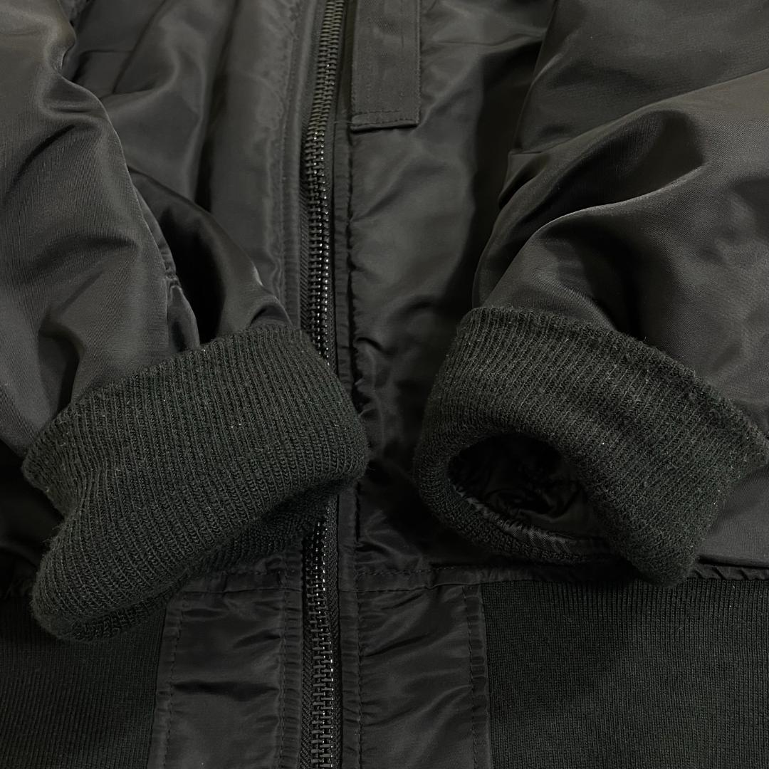 WAIPER 米軍初期型 MA-1 ミリタリージャケット ブラック M