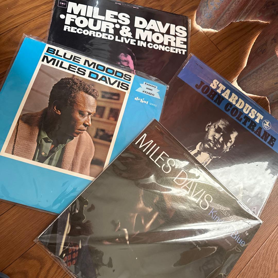 LP米盤4枚写真参照 マイルスデイビス3枚他 JOHN COLTRAN1枚