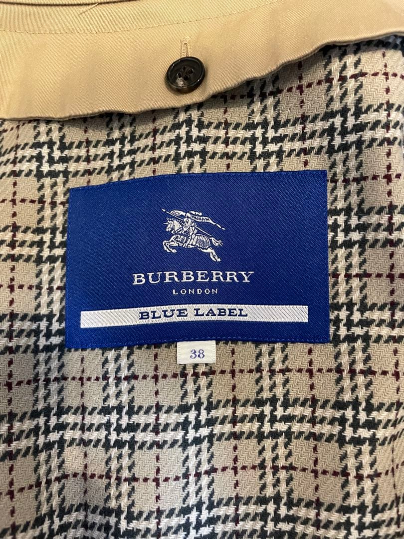 【随時値下】バーバリー BLUE LABEL トレンチコート ライナー、ベルト有