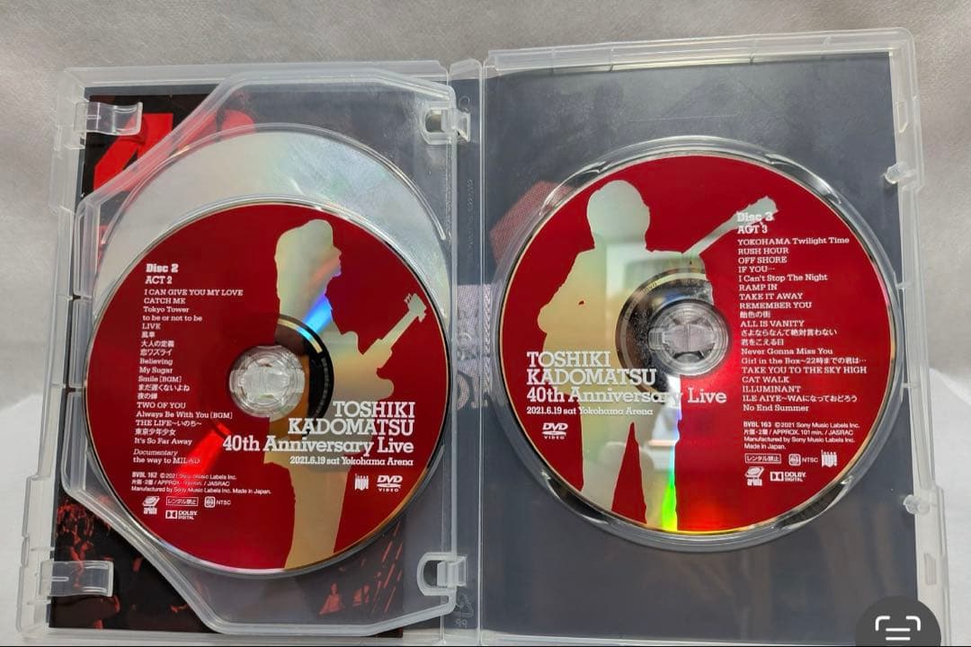 ミュージック TOSHIKI KADOMATSU 40th Anniversary Live