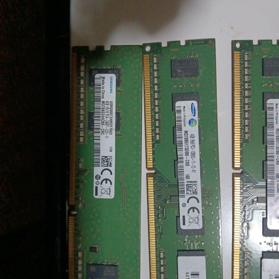 Samsung SK hynix その他 メモリー 4GB 計16枚　ジャンク