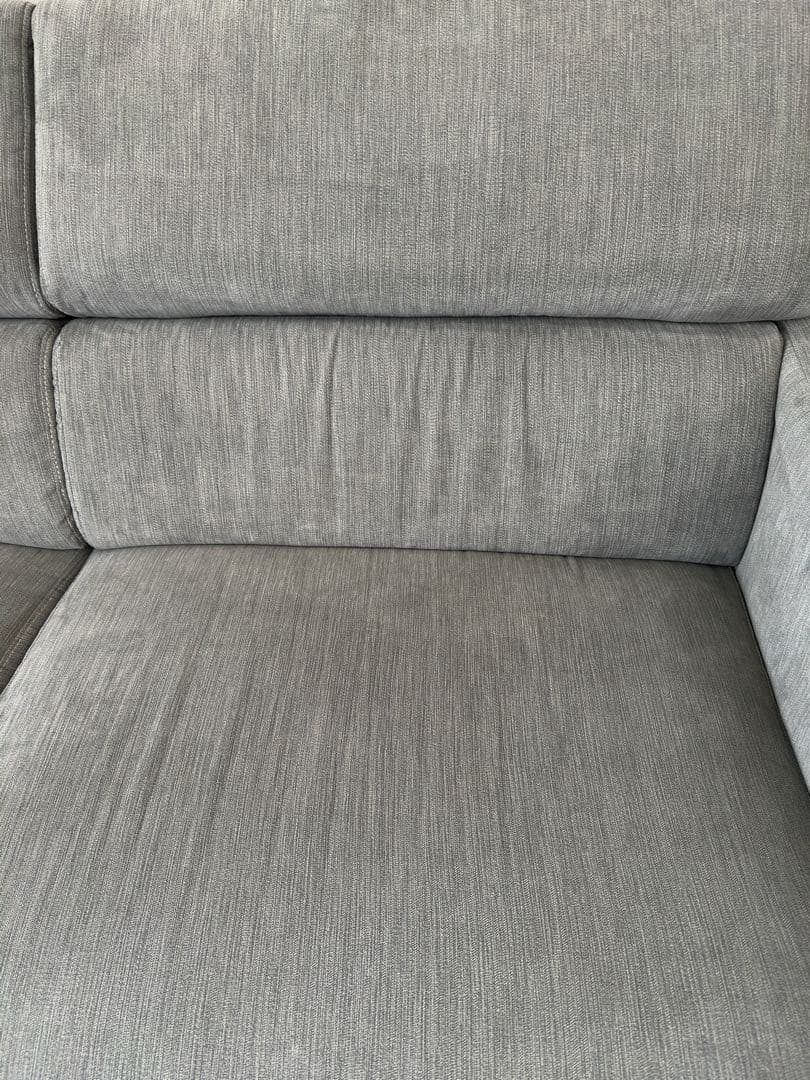 3人掛け布張りソファ（サザーラ GY）　ニトリ