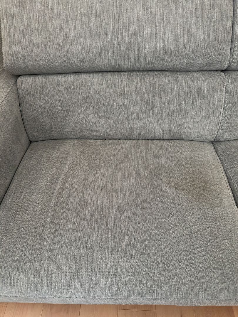 3人掛け布張りソファ（サザーラ GY）　ニトリ