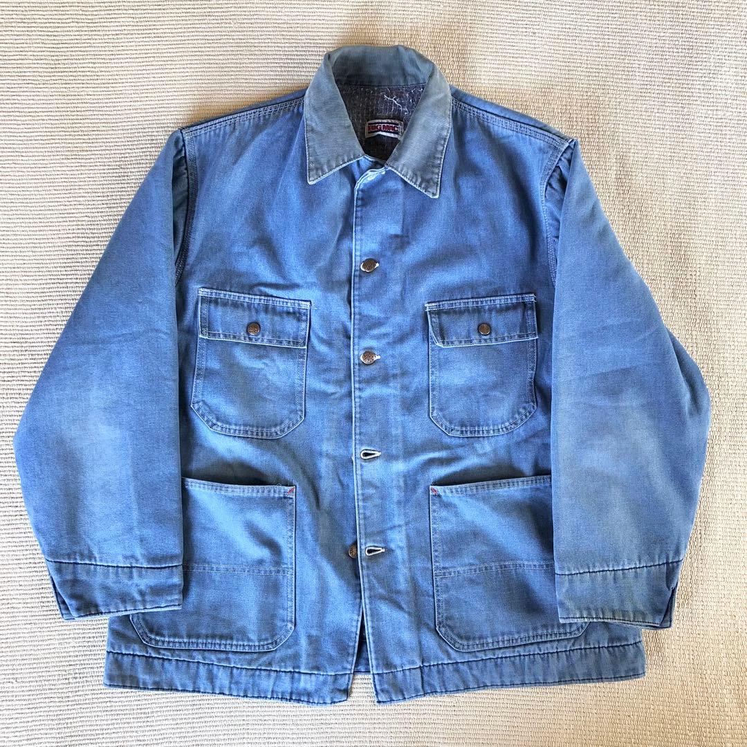 2XL相当 BIG MAC ビッグマック デニムカバーオール ブランケット