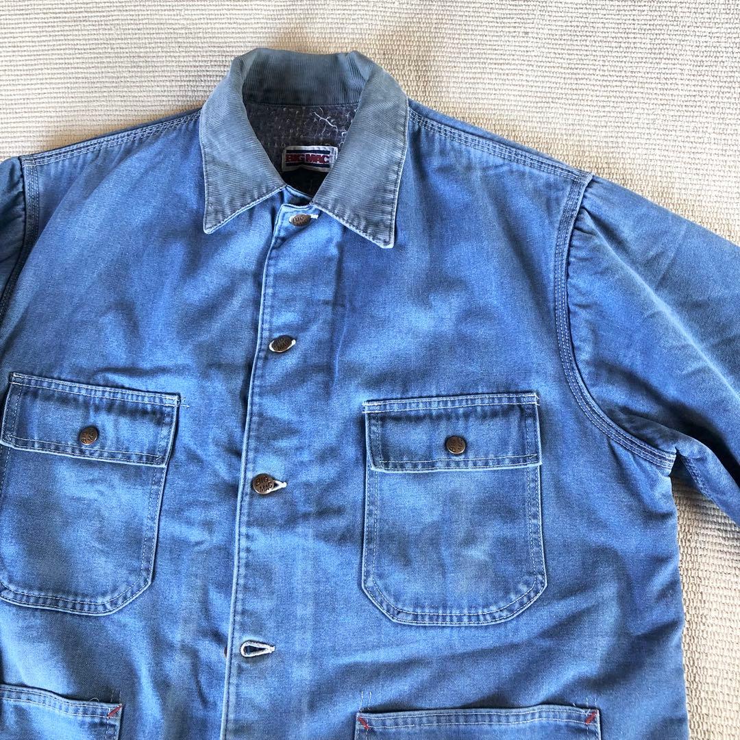 2XL相当 BIG MAC ビッグマック デニムカバーオール ブランケット