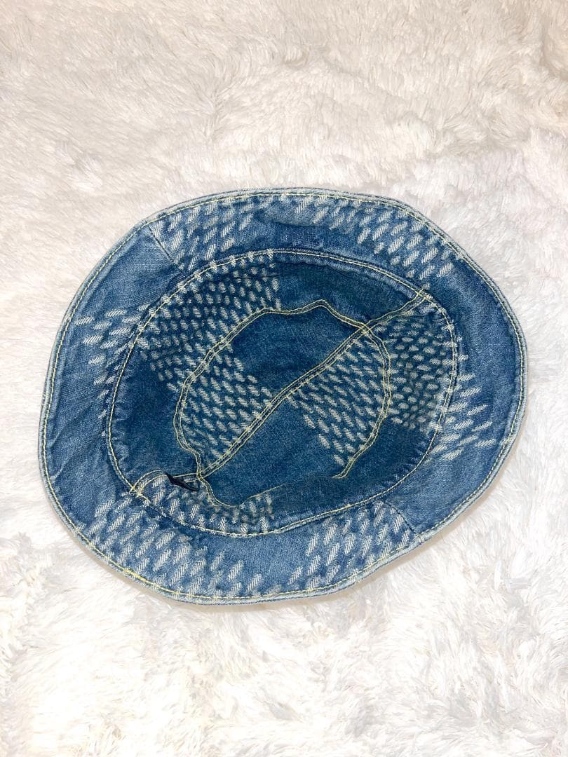 ルイヴィトン ボネ・ダミエ デニム nigoコラボ ジャイアントハット 帽子