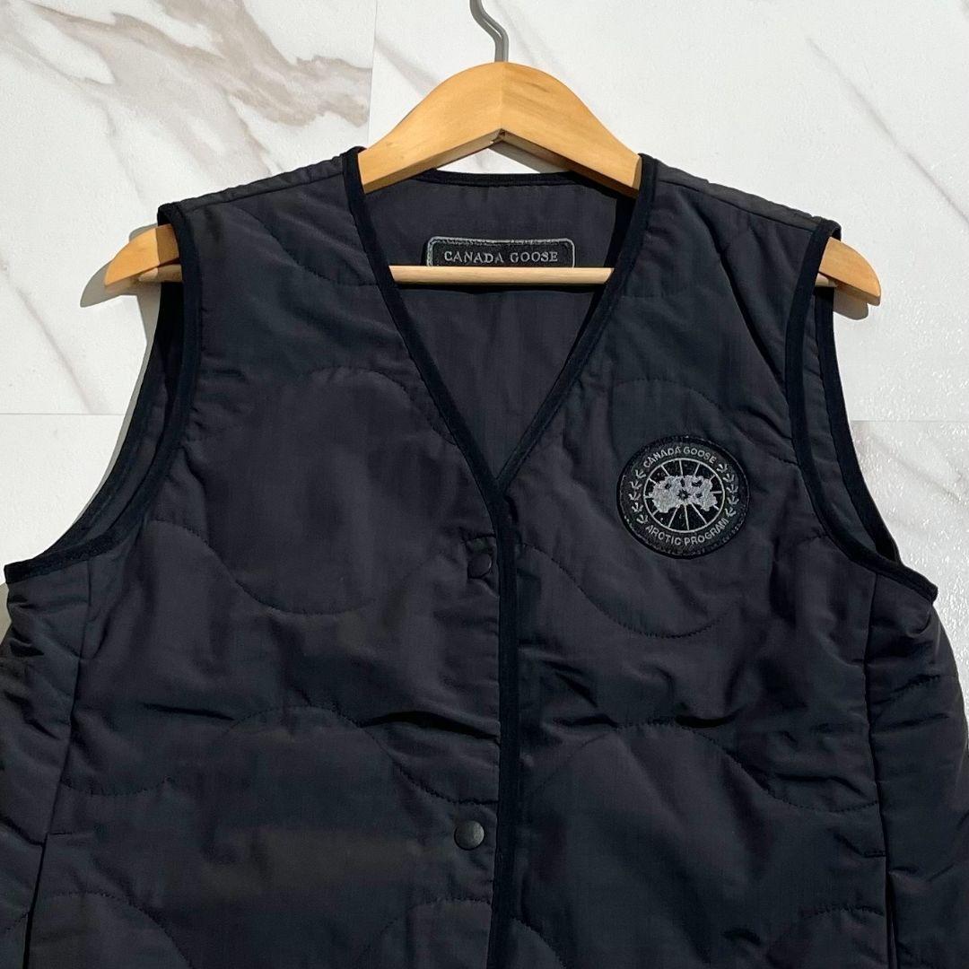 新品未使用！カナダグースブラックレーベル アネックスライナーベスト 日本M相当