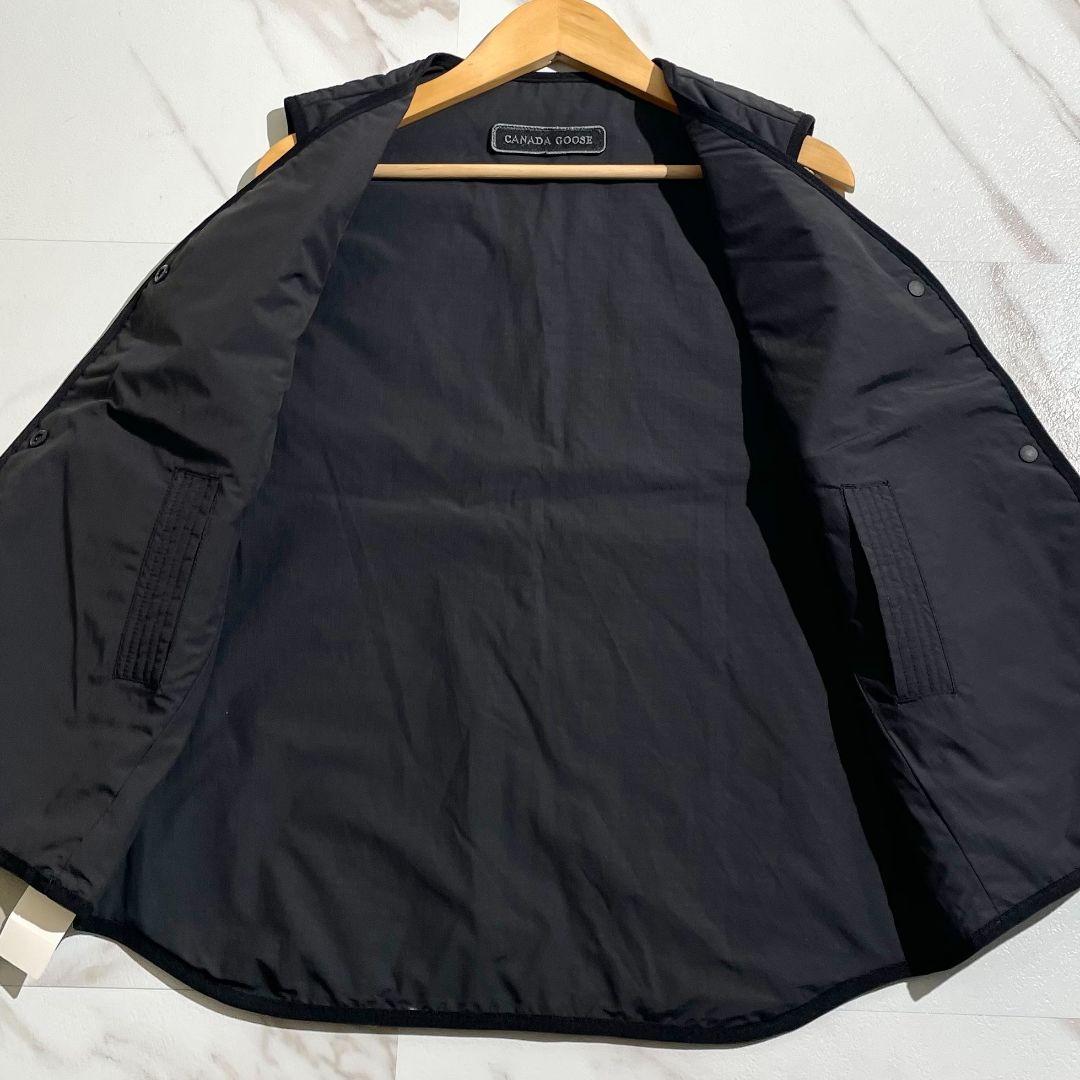 新品未使用！カナダグースブラックレーベル アネックスライナーベスト 日本M相当
