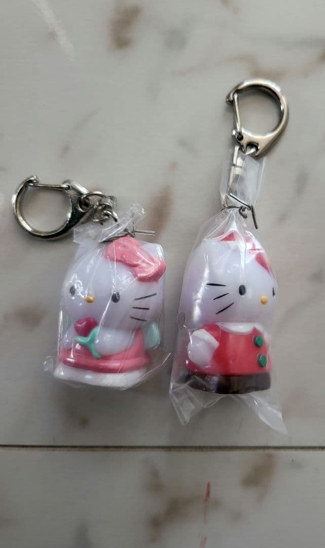 [いろんな種類]ハローキティ・マイメロディ キーホルダーセット