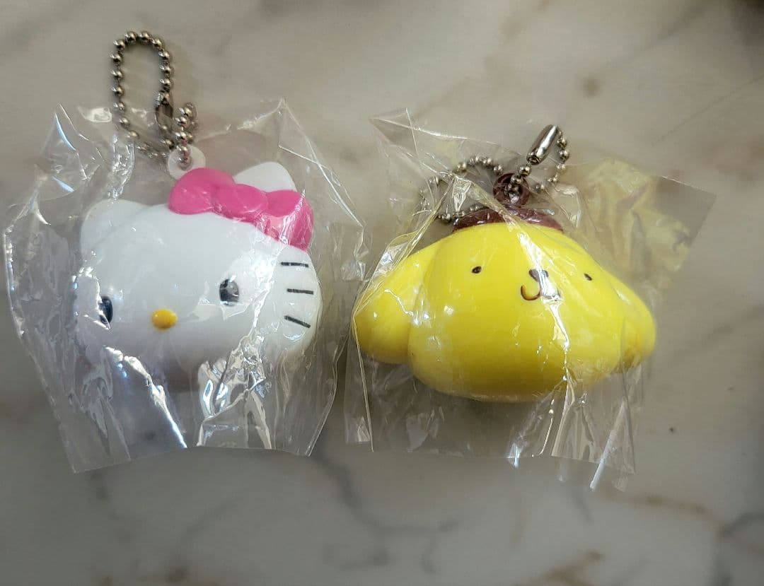 [いろんな種類]ハローキティ・マイメロディ キーホルダーセット