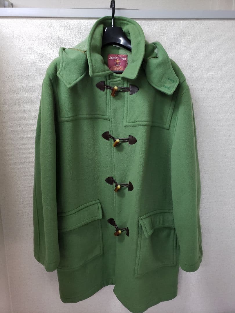 RAYBEST ウールダッフルコート　XL グリーン