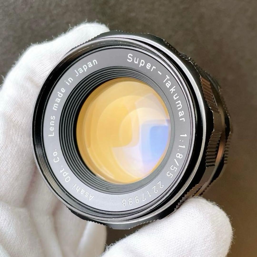 【光学美品】Super Takumar 55mm f1.8 M42 後期型