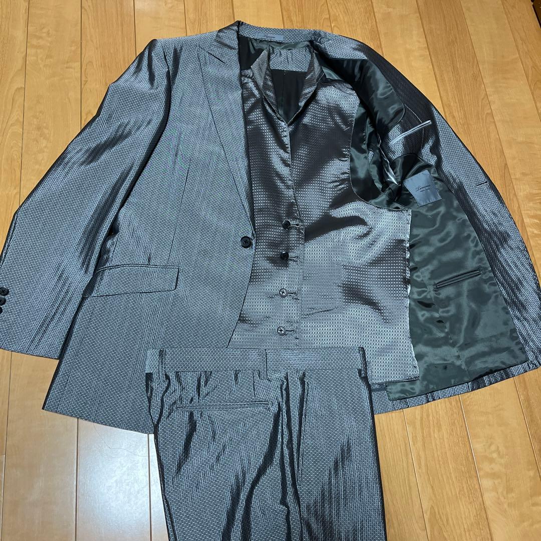 Tenoras メンズ スーツ グレー