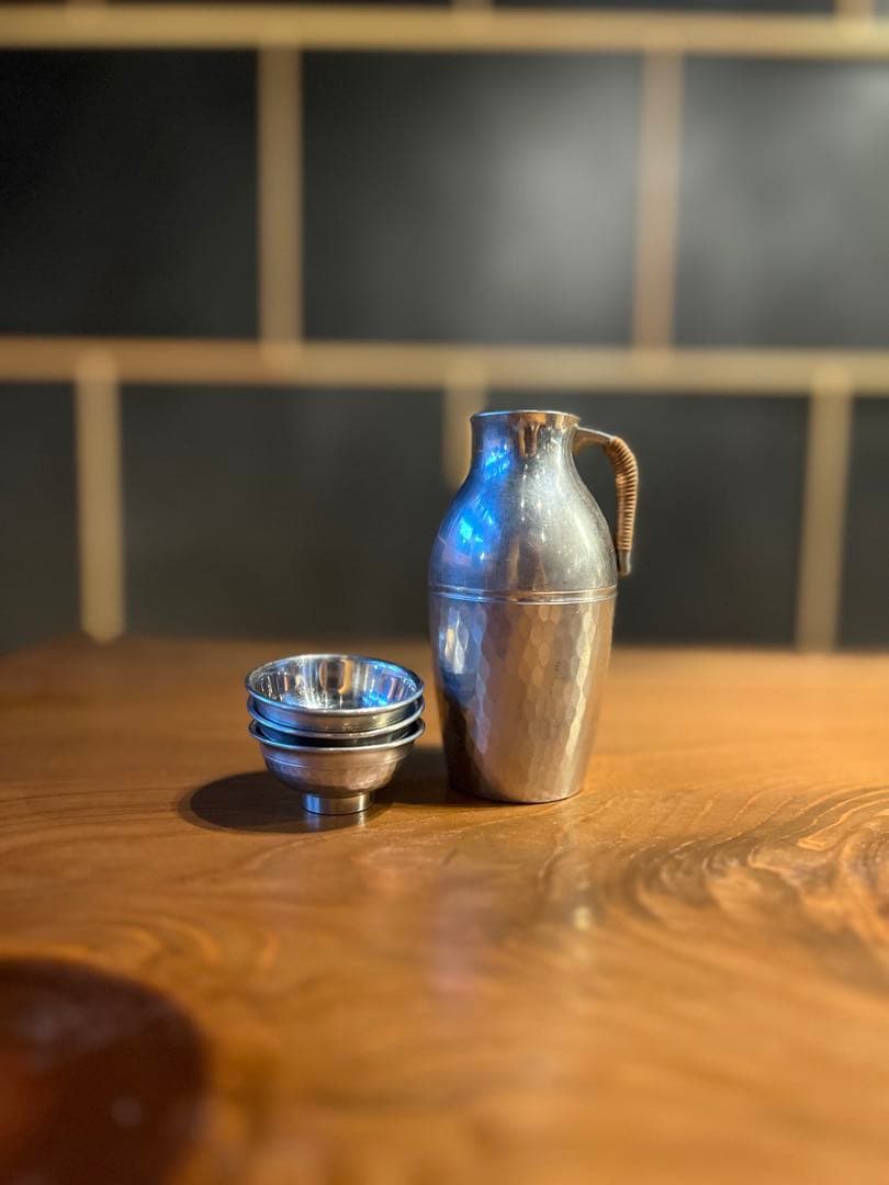 錫製酒器セット｜徳利＆お猪口 全5組まとめ売り｜バラ売り可