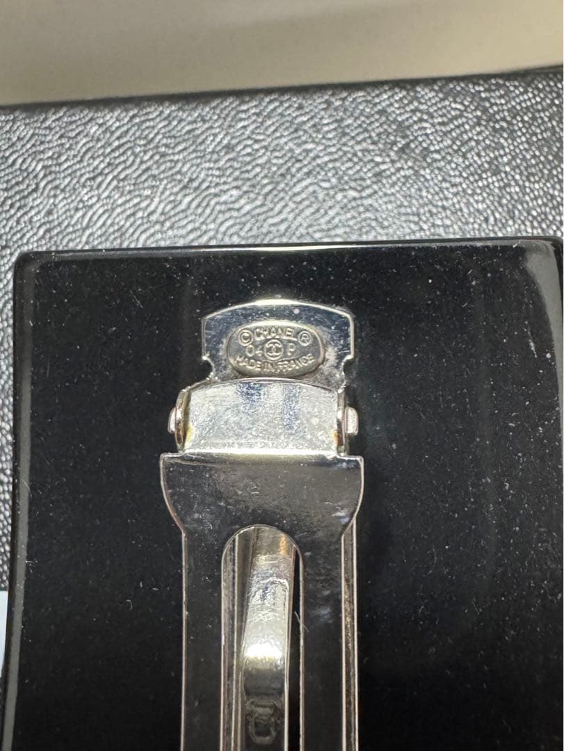 正規品　CHANEL シャネル COCO バレッタ ヘアアクセサリー 04P