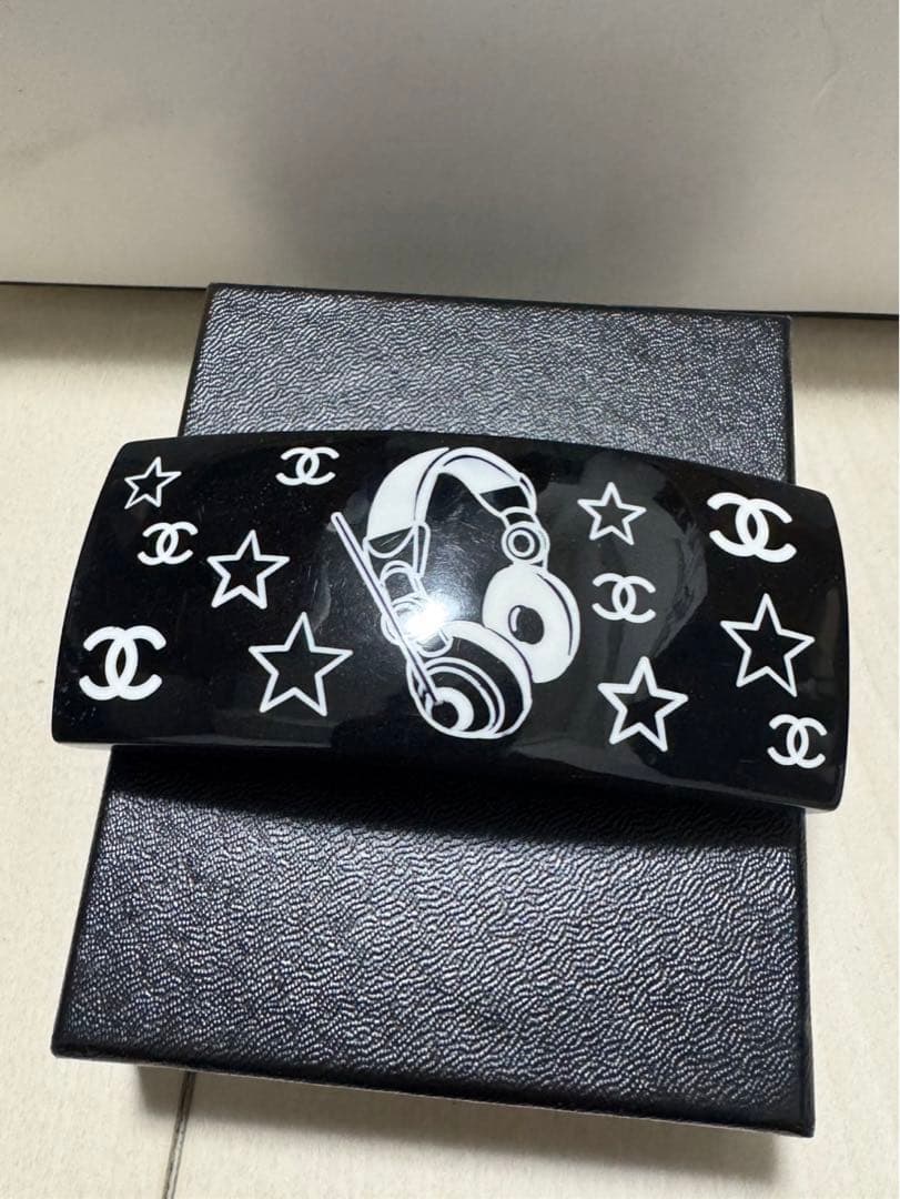 正規品　CHANEL シャネル COCO バレッタ ヘアアクセサリー 04P