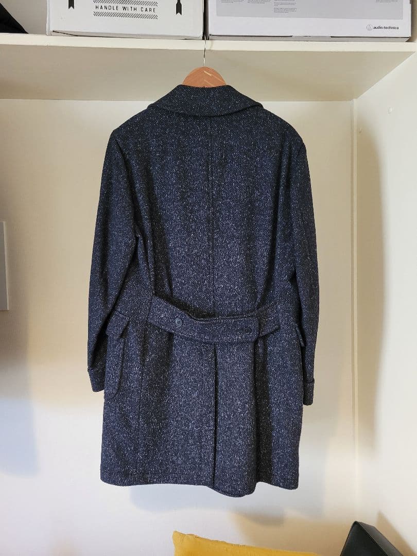 カンタレッリ Cantarelli ダブルブレスト チェスターコート