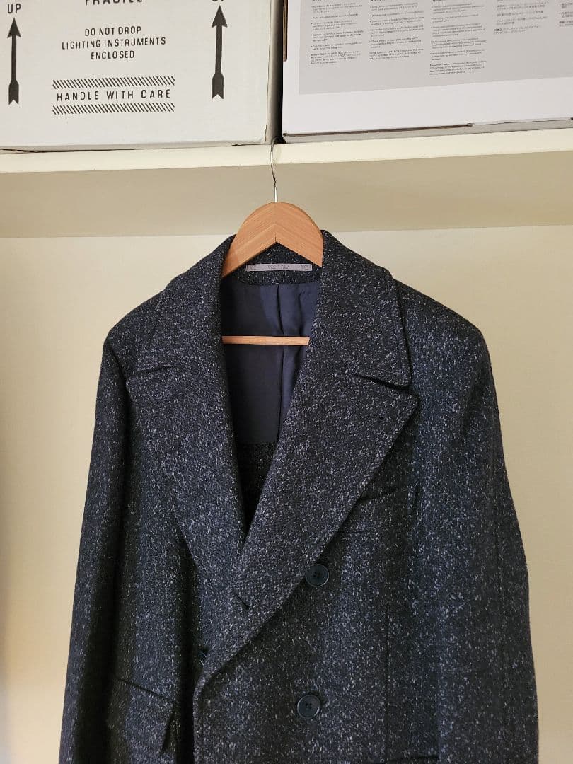 カンタレッリ Cantarelli ダブルブレスト チェスターコート