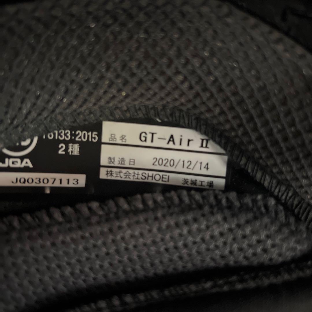 【美品】SHOEI GT-AIR2 Lサイズ マットブラック