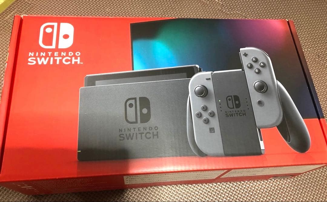 Nintendo Switch 本体 グレー microSD32GB付き