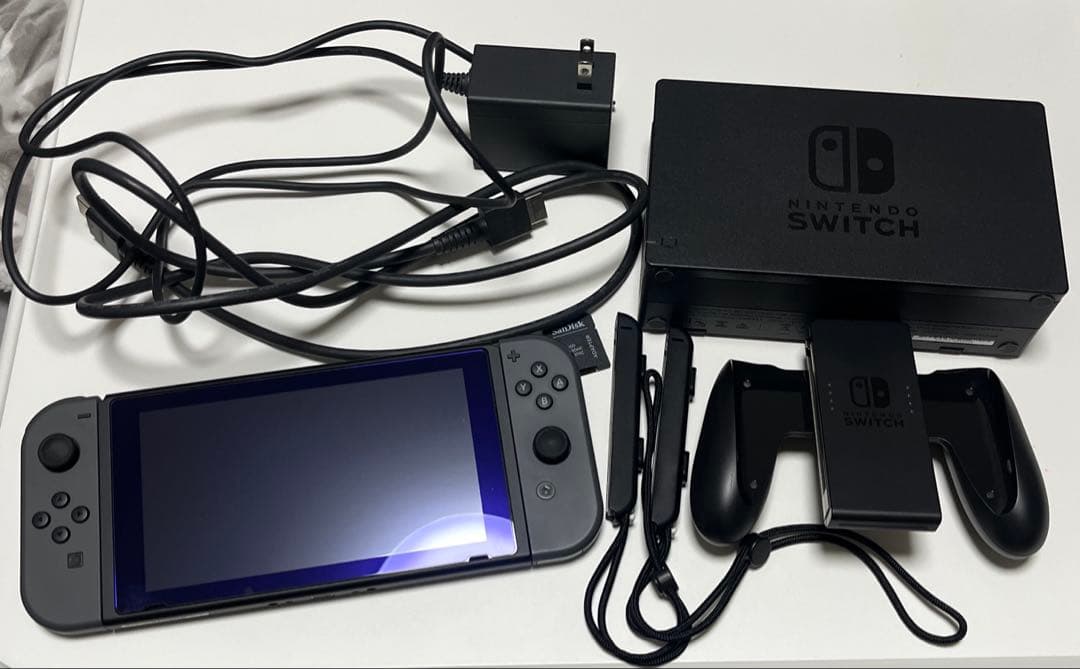 Nintendo Switch 本体 グレー microSD32GB付き