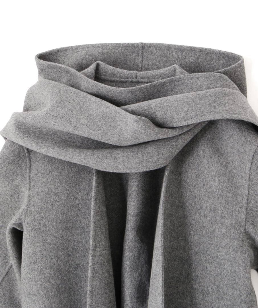 イレーヴ/ウールフードコート新品未使用